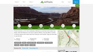 
                            3. Portal Overlook - Utah | AllTrails