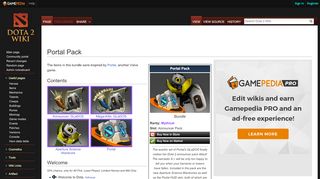 
                            9. Portal Pack - Dota 2 Wiki