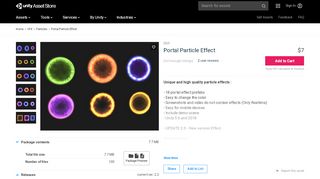 
                            2. Portal Particle Effect - Asset Store