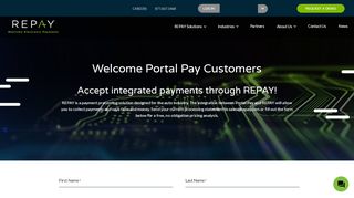 
                            10. Portal Pay Referral Page - REPAY