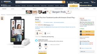 
                            5. Portal Plus from Facebook bundle with Amazon Smart ... - Amazon.com