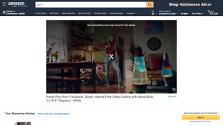 
                            4. Portal Plus from Facebook. Smart, Hands-Free Video ... - Amazon.com