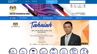 
                            1. Portal Rasmi Jabatan Perkhidmatan Awam (JPA)