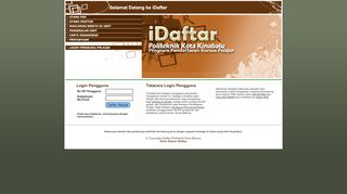 
                            3. Portal Rasmi Pendaftaran Kursus - spmp.polikk.edu.my