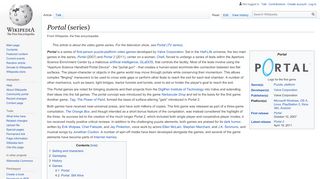 
                            3. Portal (series) - Wikipedia