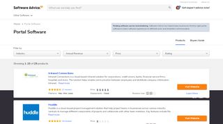 
                            10. Portal Software - 2019 Reviews & Pricing - Software Advice