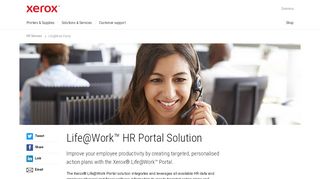 
                            4. Portal Solutions - Xerox
