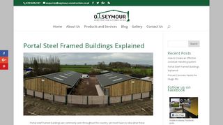 
                            9. Portal Steel Framed Buildings Explained | Seymour Construction