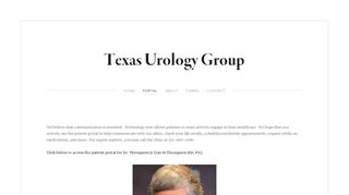 
                            4. PORTAL — Texas Urology Group