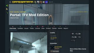 
                            4. Portal: TFV Mod Edition [Portal] [Mods] - GameBanana