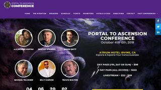 
                            1. Portal to Ascension Conference | Oct 2019 | Irvine, CA