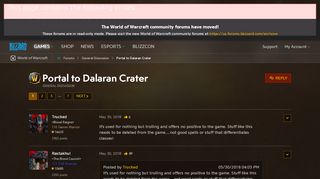 
                            4. Portal to Dalaran Crater - World of Warcraft Forums - Blizzard ...