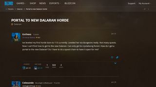 
                            5. Portal to new Dalaran Horde - Dalaran - World of Warcraft Forums ...