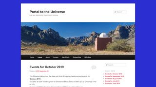 
                            4. Portal to the Universe | Life and Astronomy from Portal, Arizona