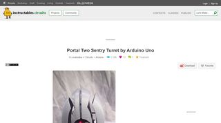 
                            4. Portal Two Sentry Turret by Arduino Uno: 6 Steps (with Pictures)