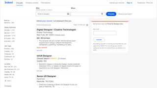 
                            1. Portal Ux Designer Jobs, Employment | Indeed.com