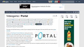 
                            5. Portal / Videogame - TV Tropes