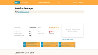 
                            6. Portal.abl.com.pk - Easy Counter