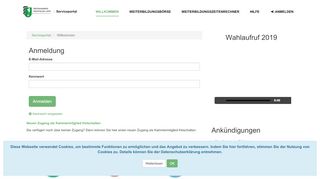 
                            3. portal.aekwl.de - Willkommen - Serviceportal