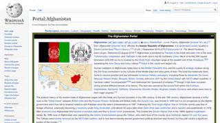 
                            3. Portal:Afghanistan - Wikipedia