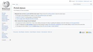 
                            3. Portal:Ajman - Wikipedia