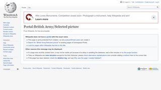 
                            8. Portal:British Army/Selected picture - Wikipedia