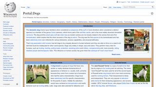 
                            6. Portal:Dogs - Wikipedia