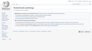 
                            2. Portal:Greek mythology - Wikipedia