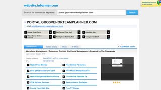 
                            1. portal.grosvenorteamplanner.com at WI. Workforce Management ...