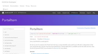 
                            3. PortalItem | ArcGIS API for JavaScript 4.12