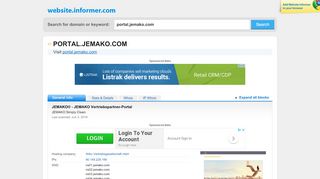 
                            5. portal.jemako.com at WI. JEMAKO® - JEMAKO Vertriebspartner-Portal