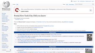 
                            7. Portal:New York City/Did you know - Wikipedia
