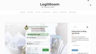 
                            7. portal.nysc.org.ng Sign In - NYSC Dashboard Login With …