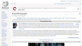 
                            1. Portal:Photography - Wikipedia