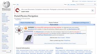 
                            2. Portal:Physics/Navigation - Wikipedia