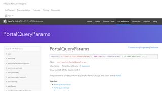 
                            7. PortalQueryParams | ArcGIS API for JavaScript 4.12