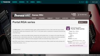 
                            6. Portal:RGA series | Ibanez Wiki | FANDOM powered by Wikia