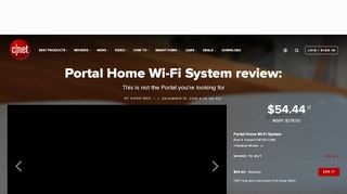 
                            5. Portal's Home Wi-Fi System review: Nope, this isn't the one you're ...