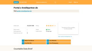 
                            6. Portal.s-kreditpartner.de: - Für alles, was Sie nicht ...