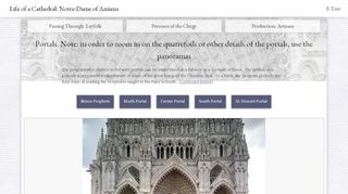 
                            1. Portals | Life of a Cathedral: Notre-Dame of Amiens - Projects