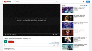 
                            6. Portals - Music from Avengers: Endgame OST - YouTube