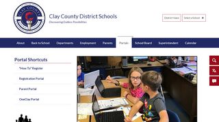 
                            8. Portals / Portals - Clay County Schools