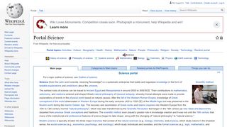 
                            6. Portal:Science - Wikipedia