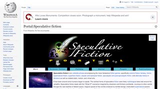 
                            10. Portal:Speculative fiction - Wikipedia