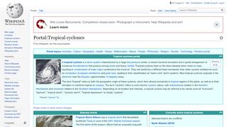 
                            7. Portal:Tropical cyclones - Wikipedia