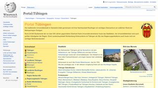 
                            6. Portal:Tübingen – Wikipedia