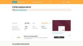 
                            6. Portal.unyleya.edu.br: Portal do Aluno - Easy Counter