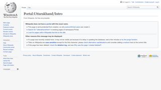 
                            4. Portal:Uttarakhand/Intro - Wikipedia