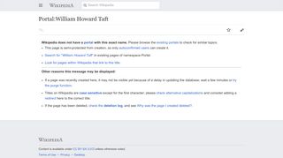 
                            5. Portal:William Howard Taft - Wikipedia