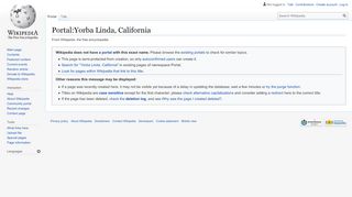 
                            6. Portal:Yorba Linda, California - Wikipedia